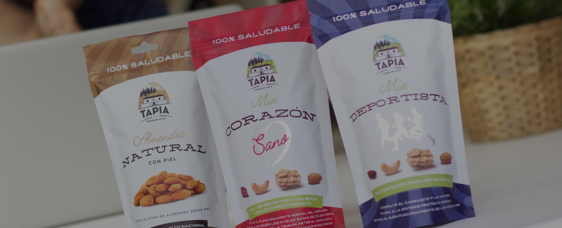 Tapia Food, Branding, diseño y packaging