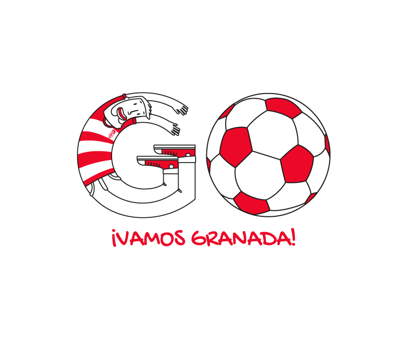 Granada CF, diseño gráfico