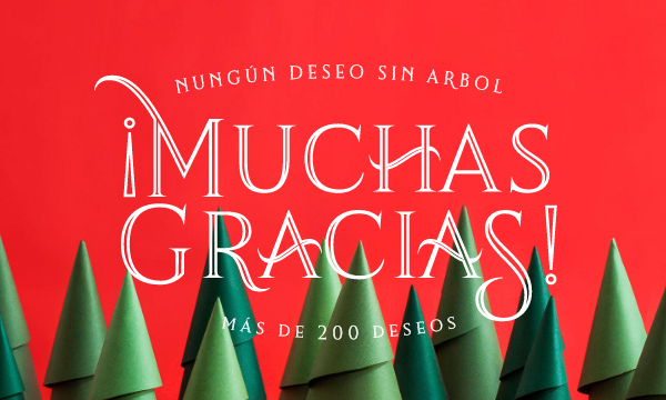 Campaña de comunicación: Ningún deseo sin árbol