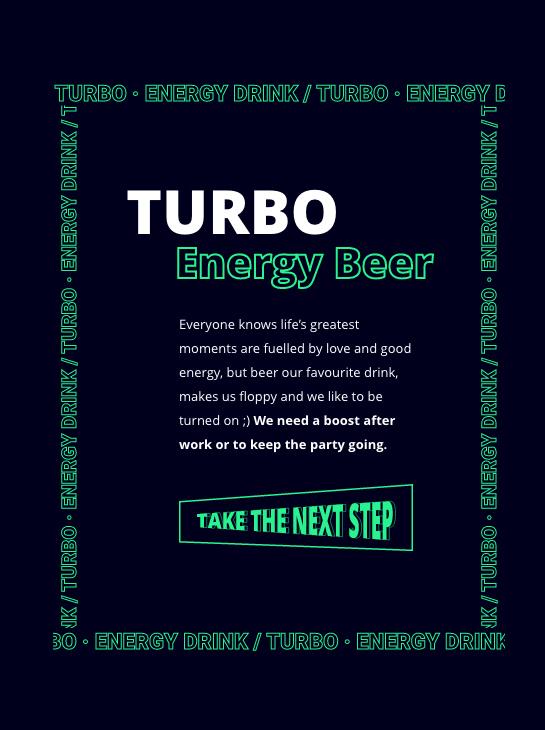 Turbo Energy Beer