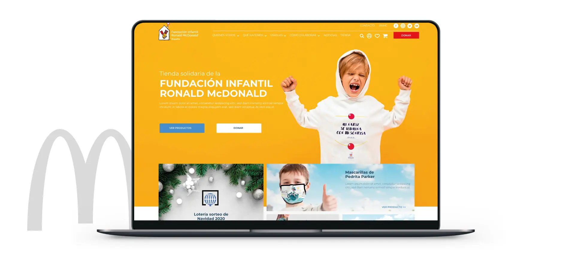 Tienda online Fundación Ronald McDonald