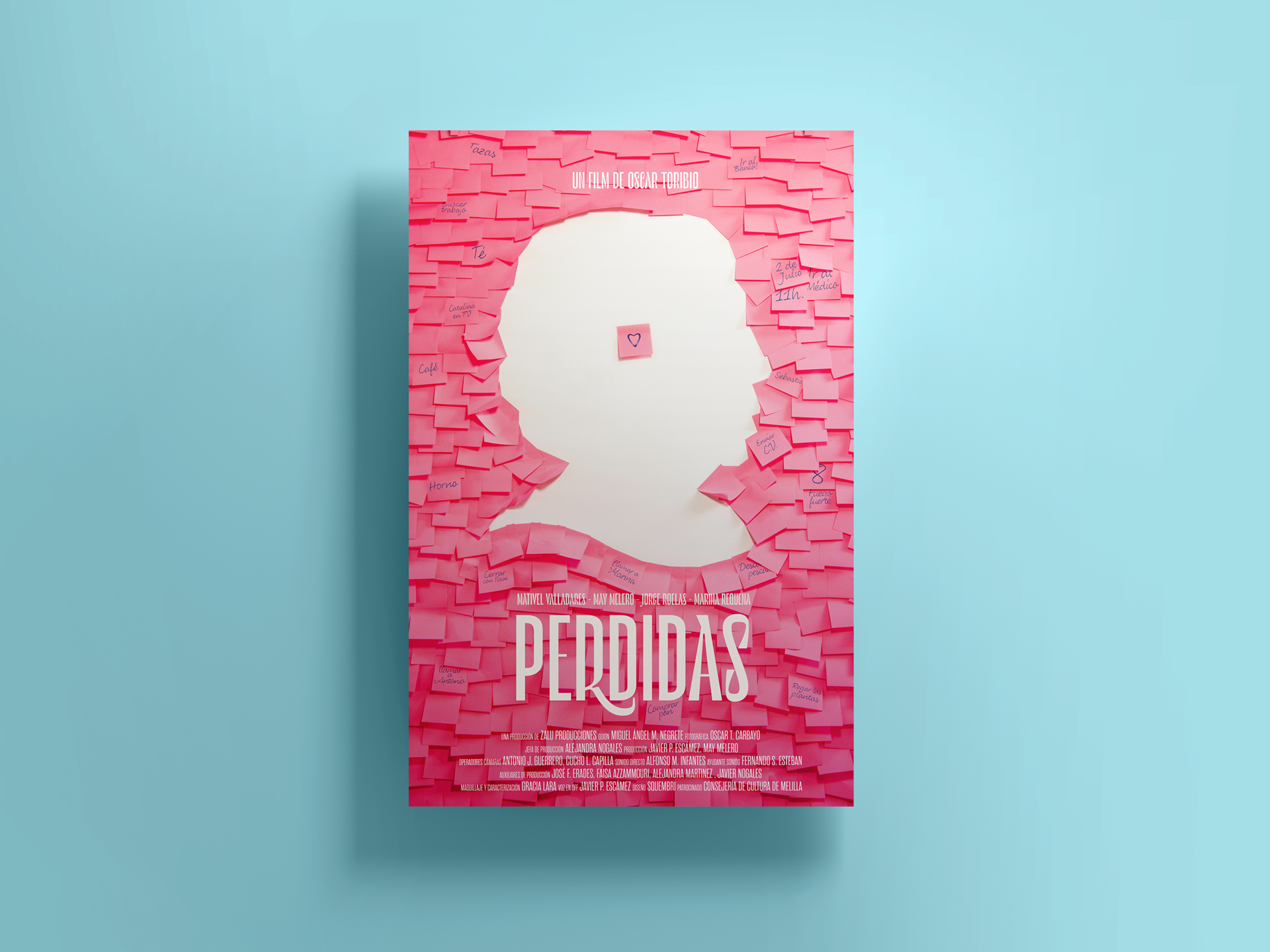 Cartel del cortometraje Perdidas