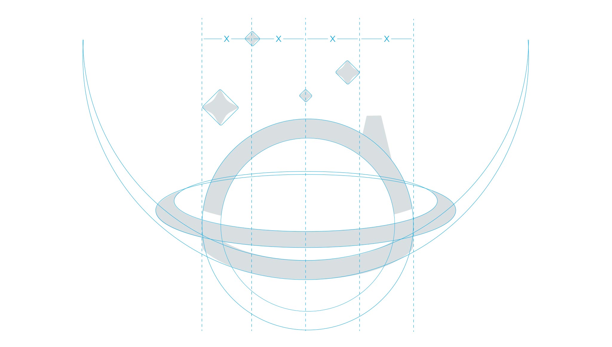 Contrucción Logotipo Cosmoescape