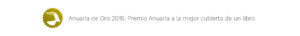 Premio Anuaria - Mejor Cubierta de un libro