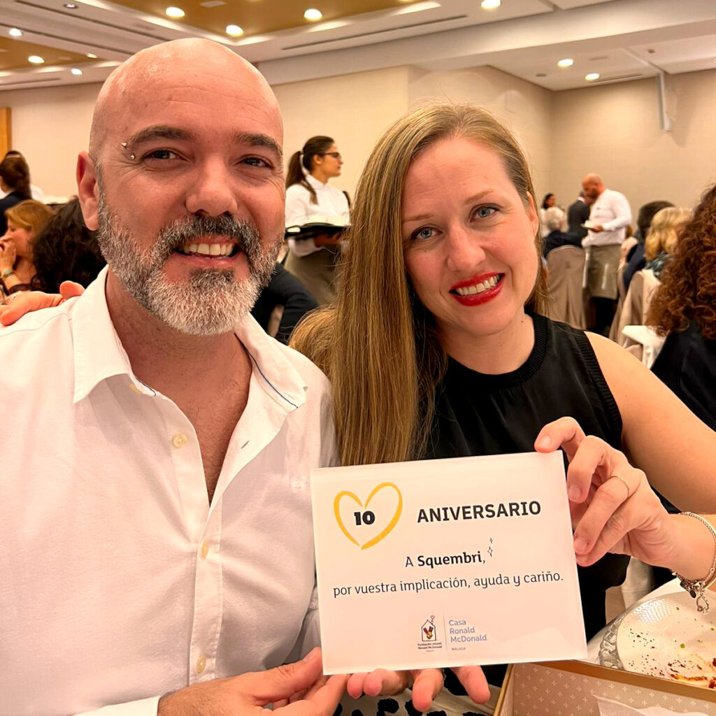 gala del décimo aniversario de la Fundación Ronald McDonald en Málaga