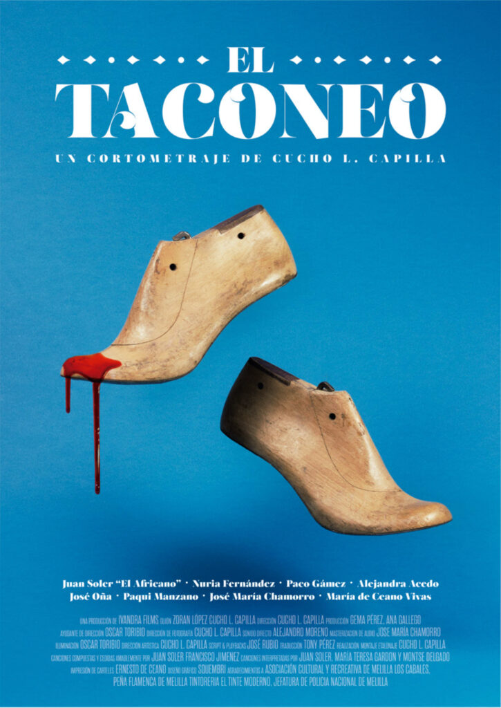 Diseño de cartel de cine El taconeo