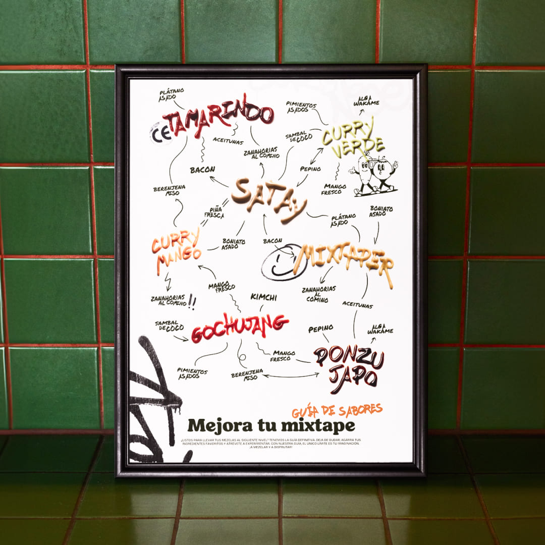 Proyecto de branding para Mixtaper. Estudio de diseño gráfico en Granada y Málaga