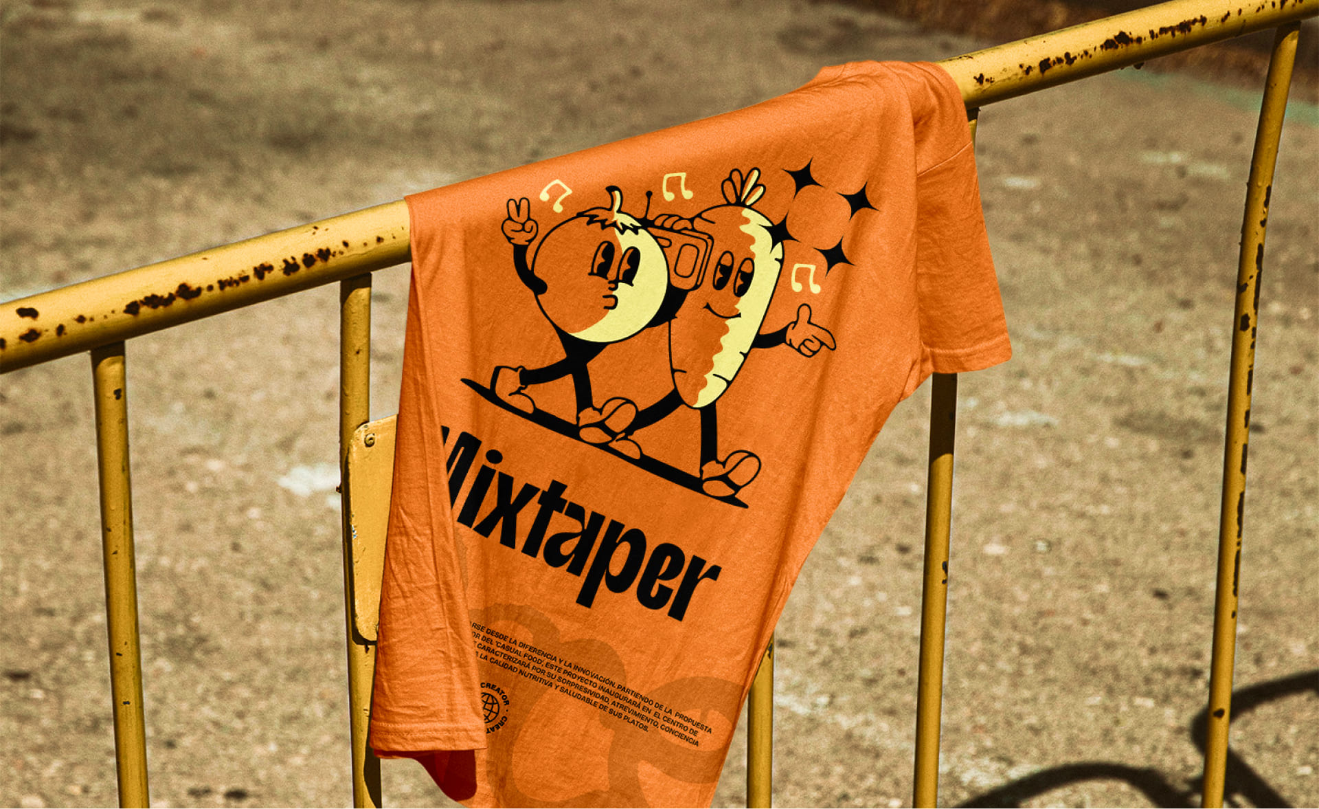 Proyecto de branding para Mixtaper. Estudio de diseño gráfico en Granada y Málaga