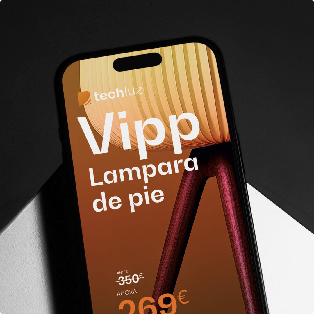 Proyecto de Branding y diseño de marca TechLuz. Estudio de diseño en Granada y Málaga.