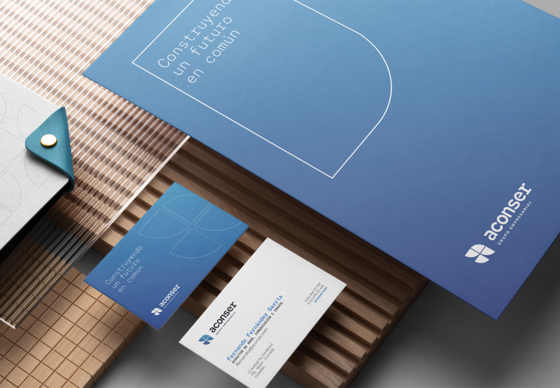 Diseño de identidad visual para Aconser