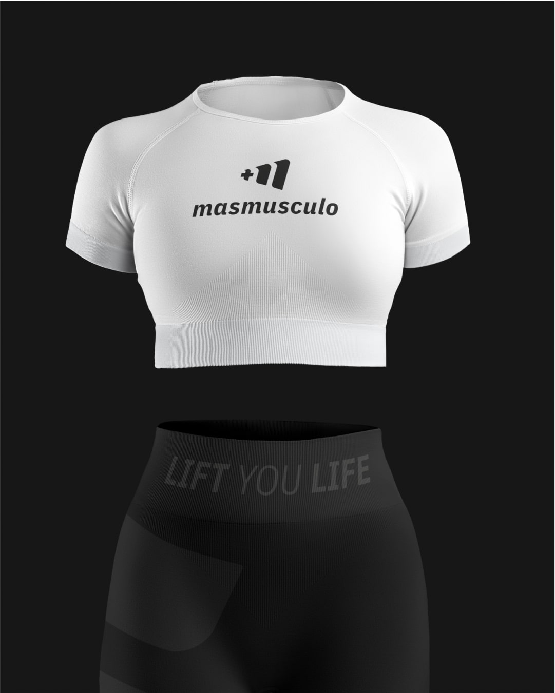 Proyecto de Branding y diseño de marca masmusculo. Estudio de diseño en Granada y Málaga