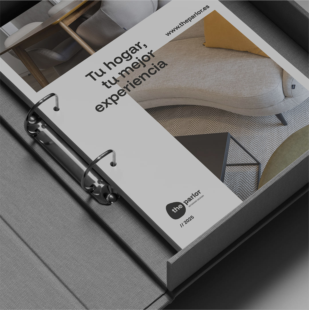Proyecto de Branding y diseño de marca The Parlor