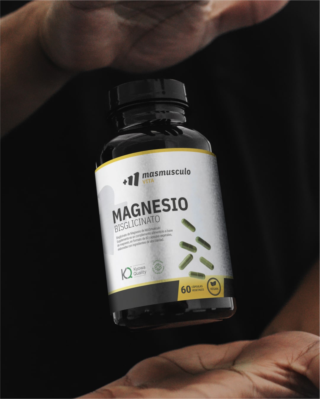 Proyecto de Branding y diseño de marca masmusculo. Estudio de diseño en Granada y Málaga