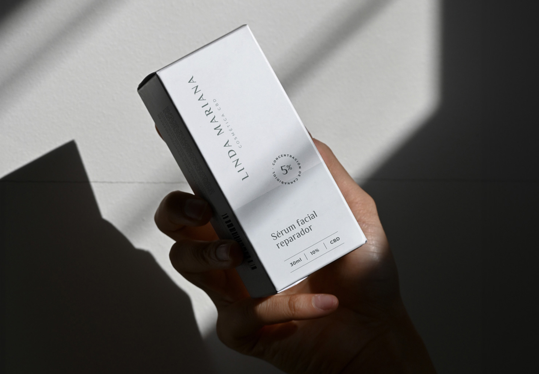 Diseño de packaging para productos de Linda Mariana
