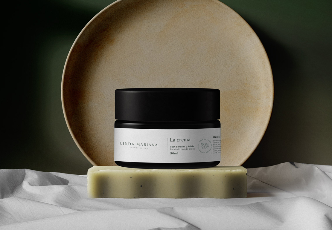 Diseño de packaging para productos de Linda Mariana