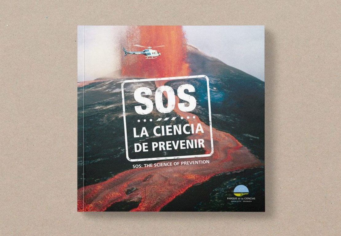Ejemplo de diseño editorial para el Parque de las Ciencias de Granada